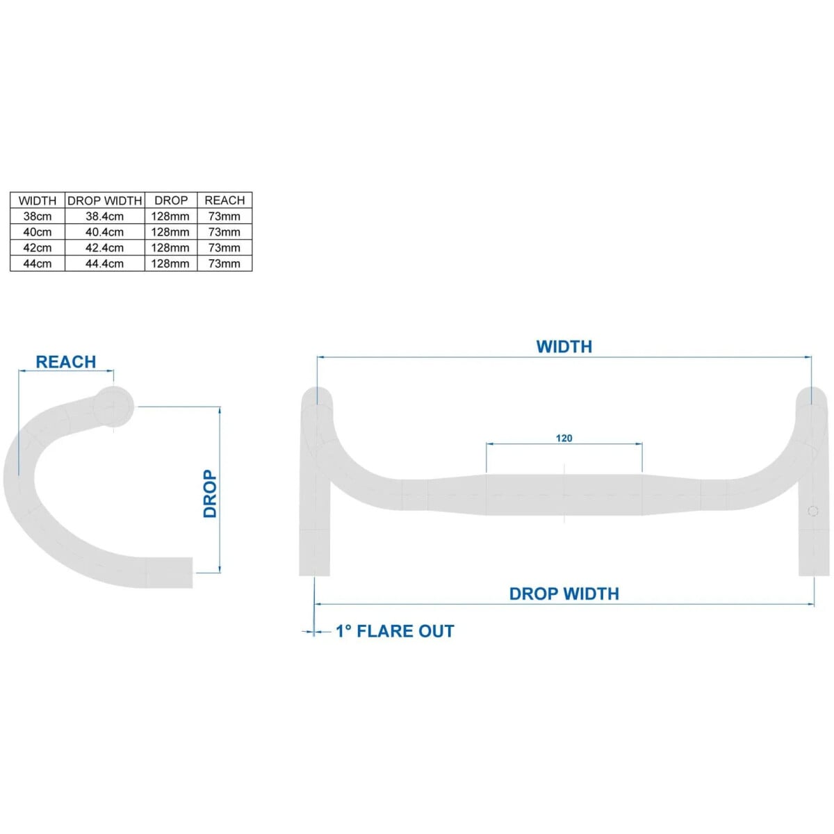 Image of Ritchey RL1 Curve Bar Black