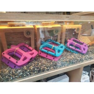Image of Funn Taipan Composite Platform Pedals Mixed Colours