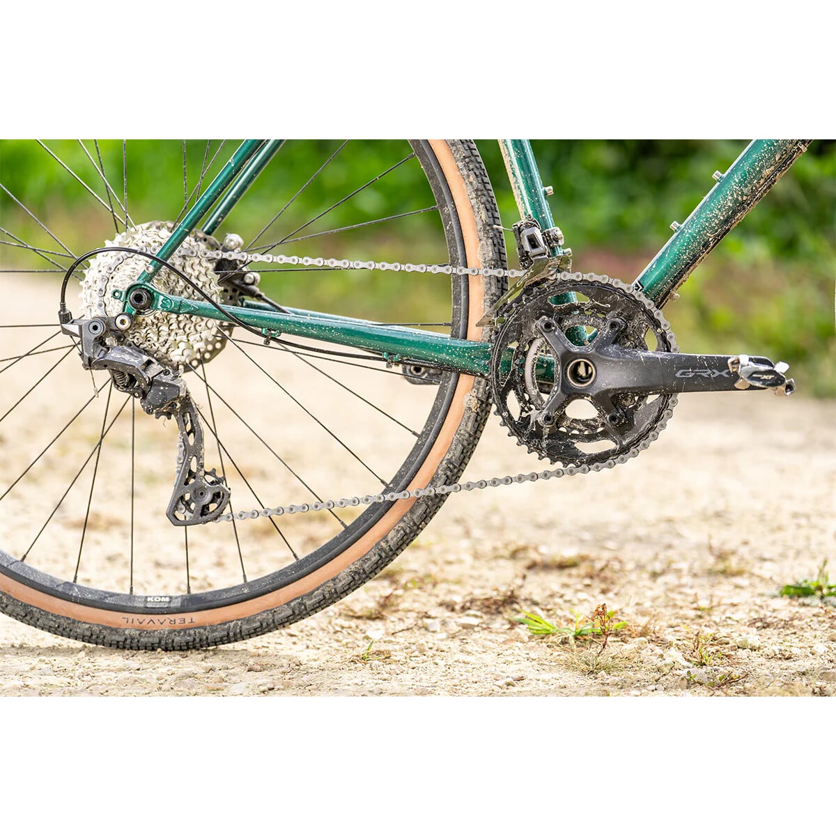 Image of Surly Straggler 2025 GRX 2x12 Bike Subtropic Algae Green