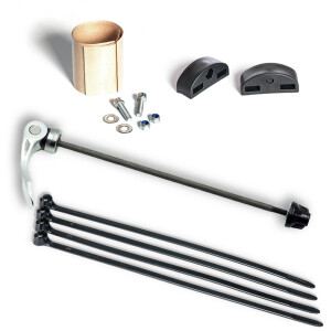 Image of Old Man Mountain Front Fit Kit Road or Mtn Front 5mm QR Kit 9x100 hub (SETQRF)