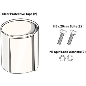 Image of Old Man Mountain Hardware Kit 7 Road Puck Hardware & Tape - Does not include Puck  (OMM007)