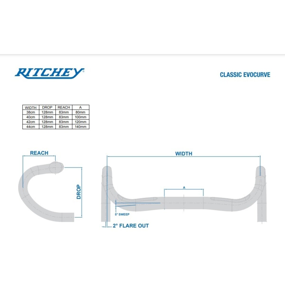 Image of Ritchey Classic Evo Curve Bar