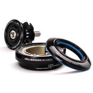 Image of Cane Creek Top Assy Hellbender 70 ViscoSet ZeroStack 44mm 1-1/8in ZS44/28.6 Short Top Black