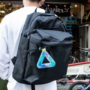 Image of Blue Lug Reflective Larger Triangle - Sherbet