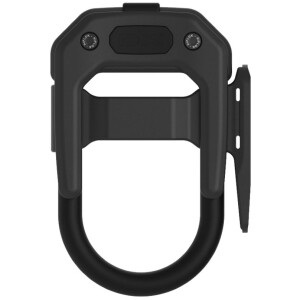 Image of Hiplok DXF Wearable U-Lock With Frame Clip Black