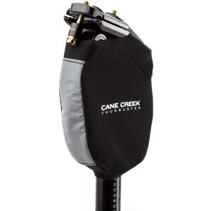 Image of Cane Creek Seatpost Cover Thudglove Long Travel Black