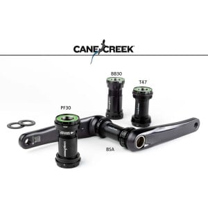 Image of Cane Creek Hellbender 70 Bottom Bracket 24mm BSA Threaded BLACK