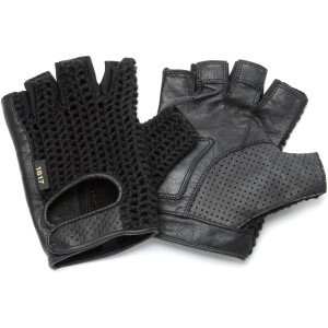 Image of PDW 1817 Fingerless Cycling Gloves Black