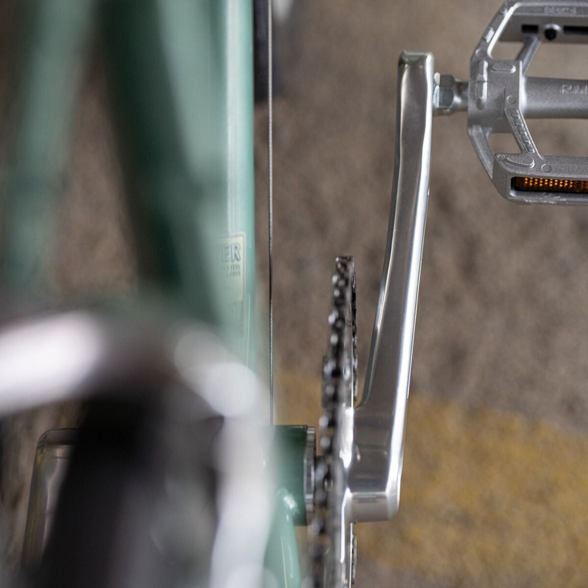 Image of Blue Lug YMC 3 Bolt Crank Set