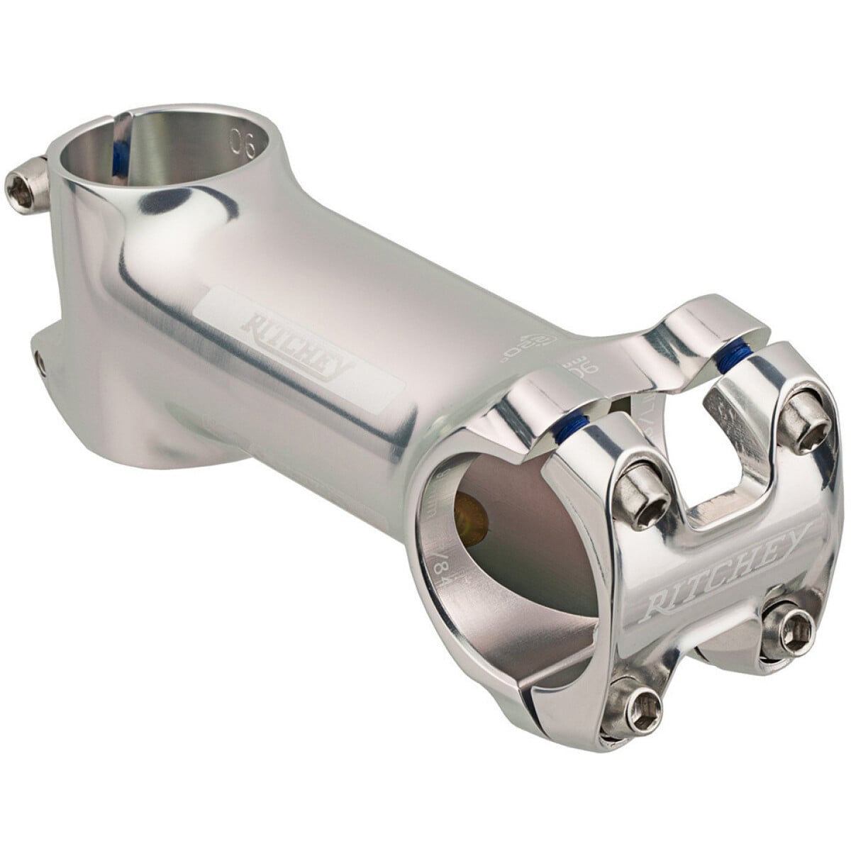 Image of Ritchey C220 Classic Stem 1-1/8in Steerer / 31.8mm Clamp 6 Degree Polished Silver