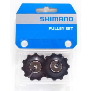 Image of Shimano Pulley Set (Jockey Wheels) - Standard Guide & Tension Road/MTB