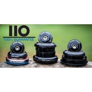 Image of Cane Creek Bottom Assy 110-Series ZeroStack 56mm 1.5in Crown Race ZS56/40 Black