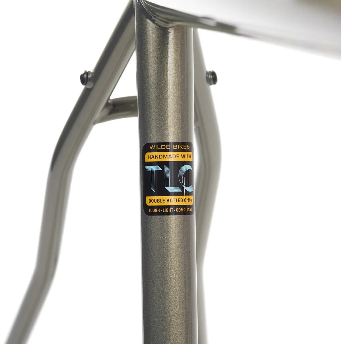 Image of Wilde Rambler Steel Frameset Sage Green Shimmer