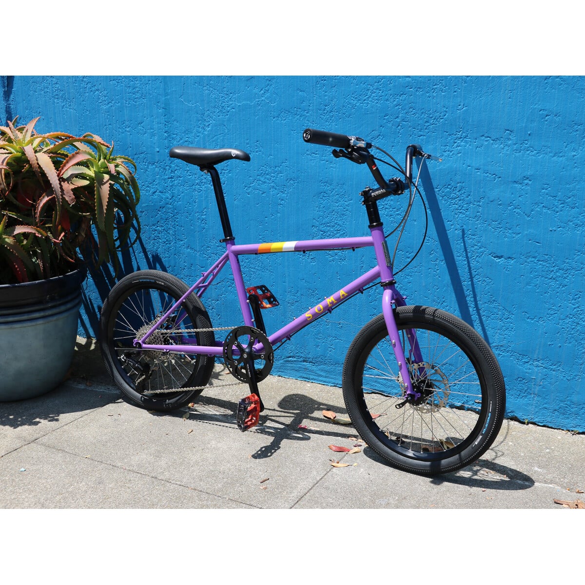 Image of Soma Rufus Mini Velo Frameset Purple