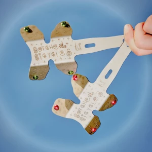 Image of Botched Bikes Titanium Dragonfly Dual Bottle Cage Adapter