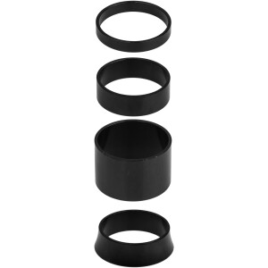 Image of Velo Orange 1 1/8" Thin-Wall Headset Spacer Kit (1 x Tapered, 20mm, 10mm & 5mm)