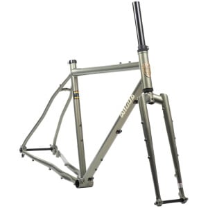 Image of Wilde Rambler Steel Frameset Sage Green Shimmer