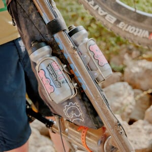 Image of Botched Bikes Titanium Dragonfly Dual Bottle Cage Adapter
