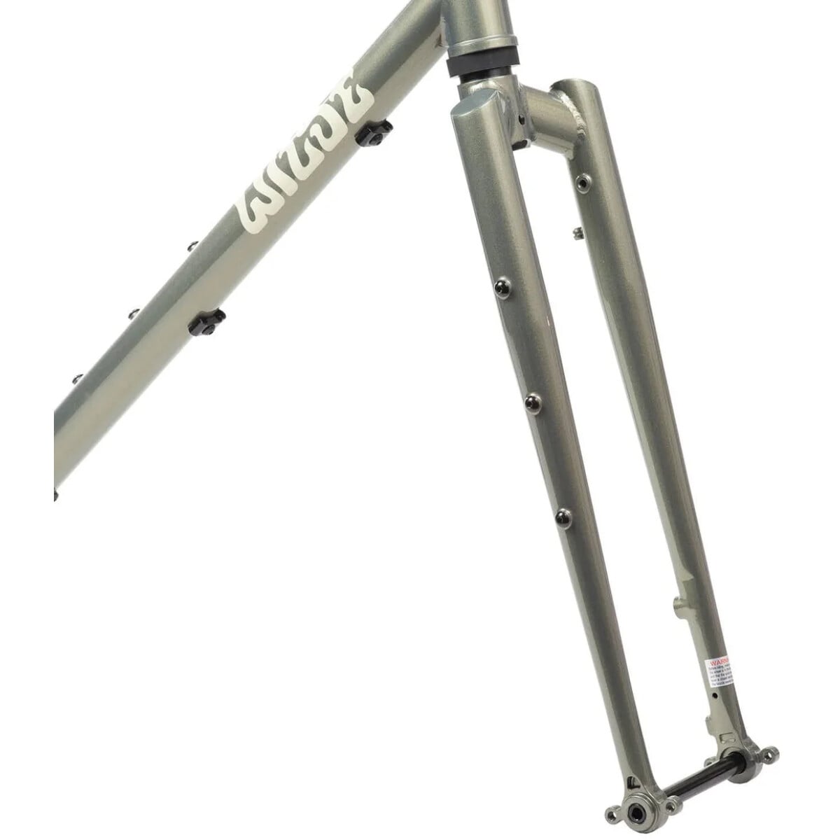Image of Wilde Rambler Steel Frameset Sage Green Shimmer