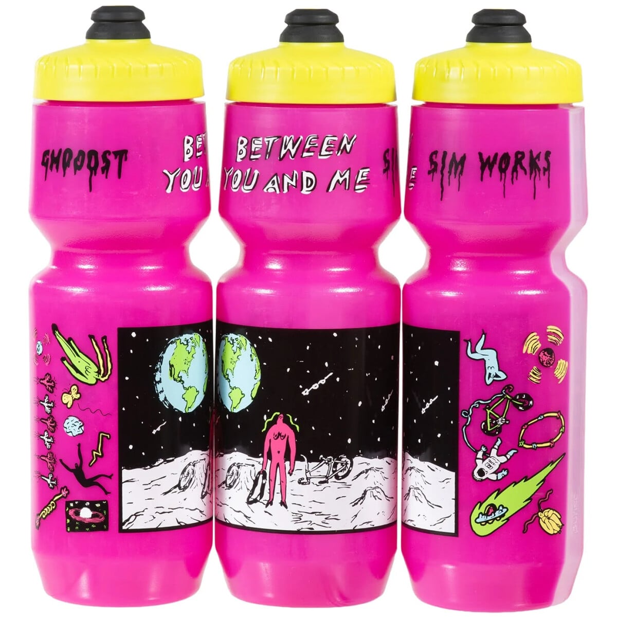 Image of SimWorks Ghooost x SW Ride Me to the Moon Bottle