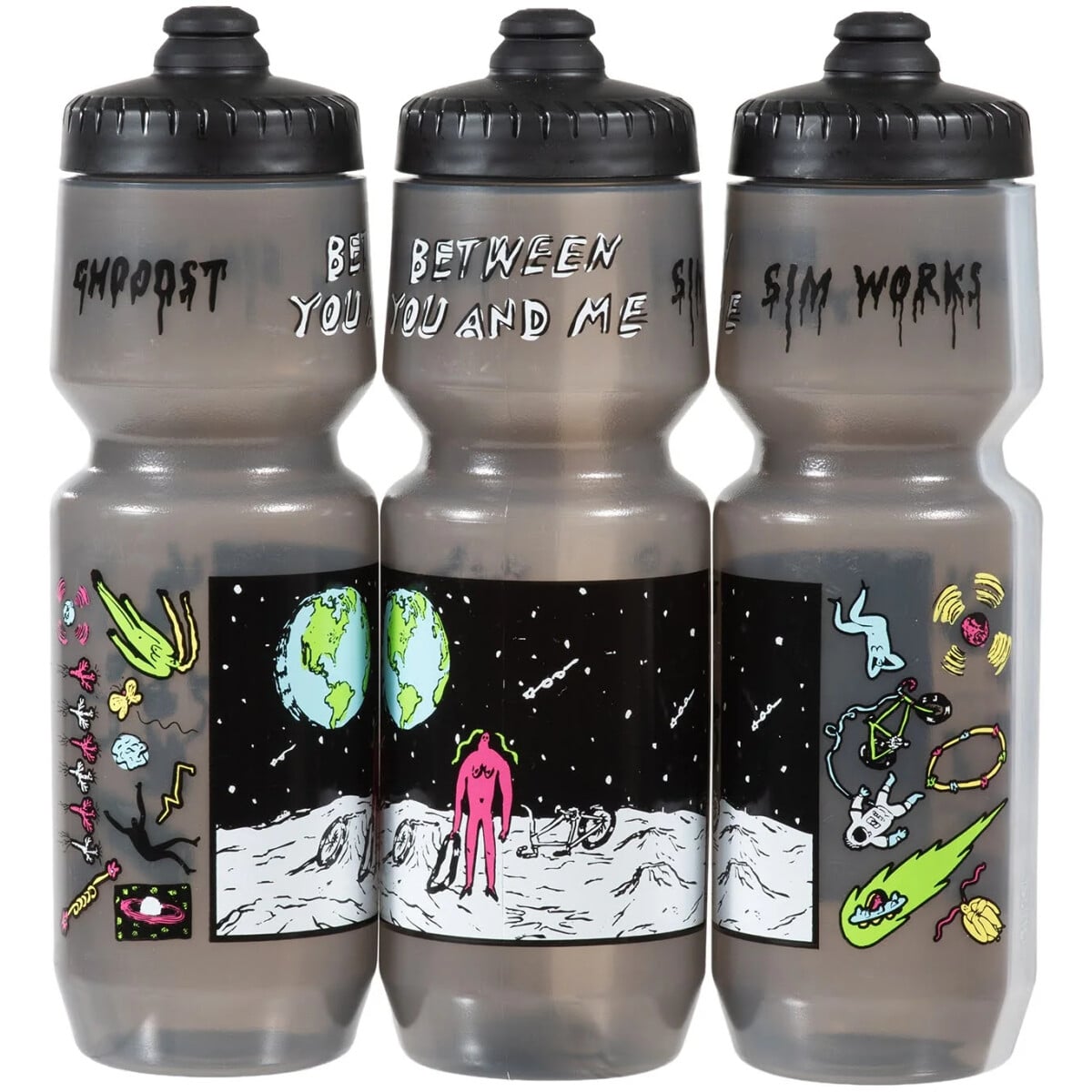 Image of SimWorks Ghooost x SW Ride Me to the Moon Bottle