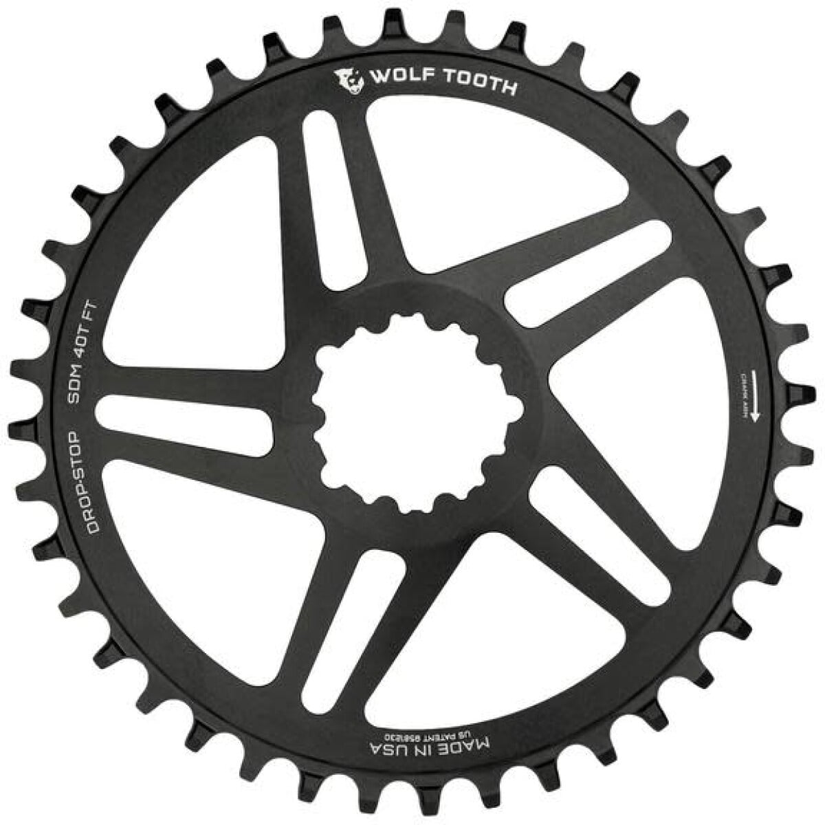 Image of Wolf Tooth Direct Mount SRAM 3-bolt 3mm Offset Chainring