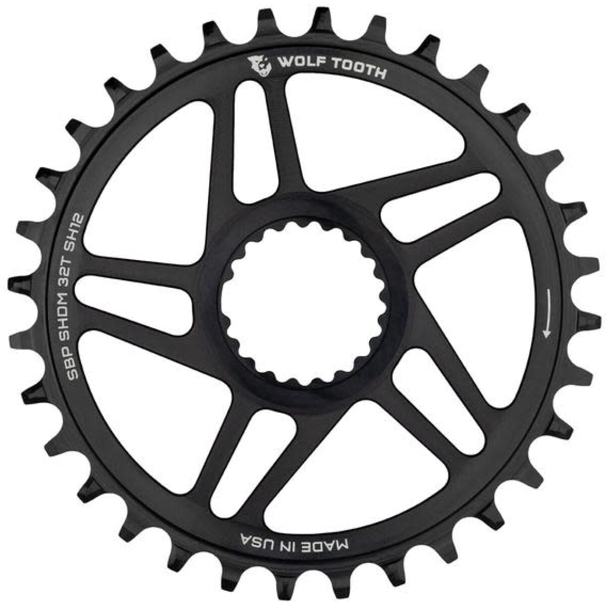 Image of Wolf Tooth Shimano Direct Mount Boost 12 Speed Chainring