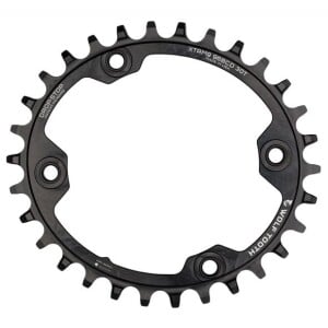 Image of Wolf Tooth Oval 96 BCD Shimano XTR 32T Black Chainring