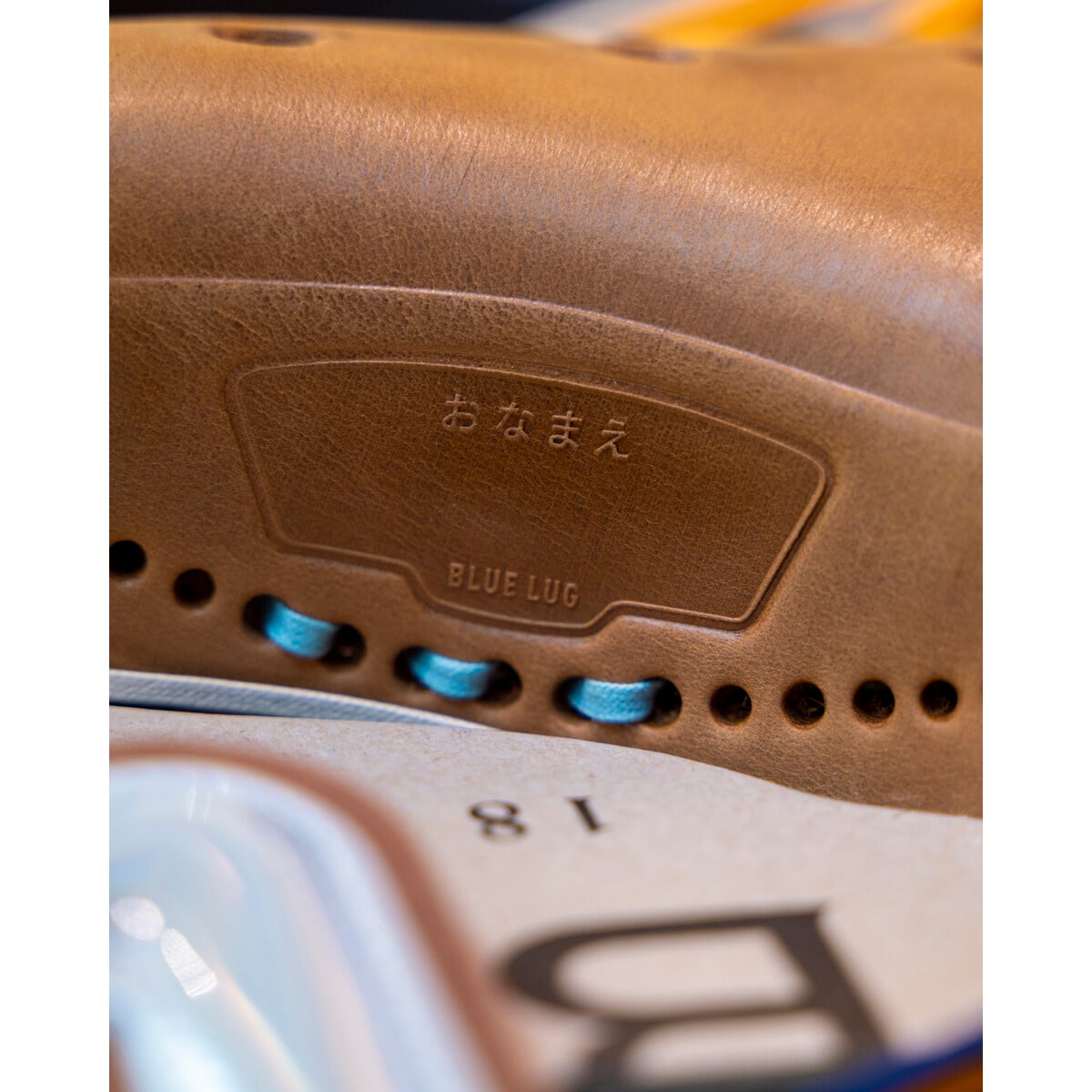 Image of Blue Lug x Brooks BL17 Saddle with Leather Reflector