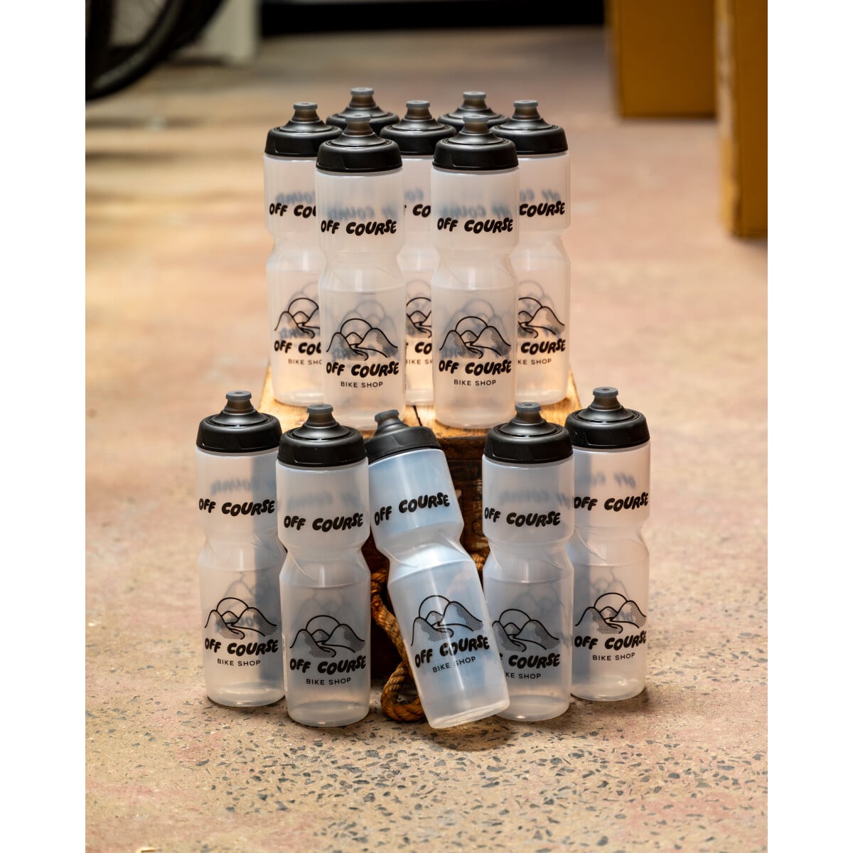 Image of Zefal Magnum Pro Translucent Off Course Bidon 975ml (Twin Pack)