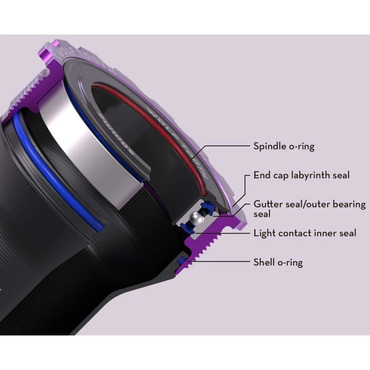 Image of Wolf Tooth T47 INT 29mm SRAM Bottom Bracket