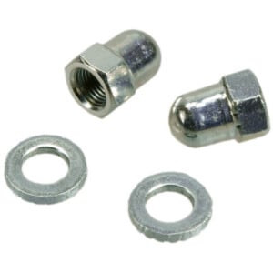 Image of Rohloff TS Axle Nuts Pair with washers - 8263