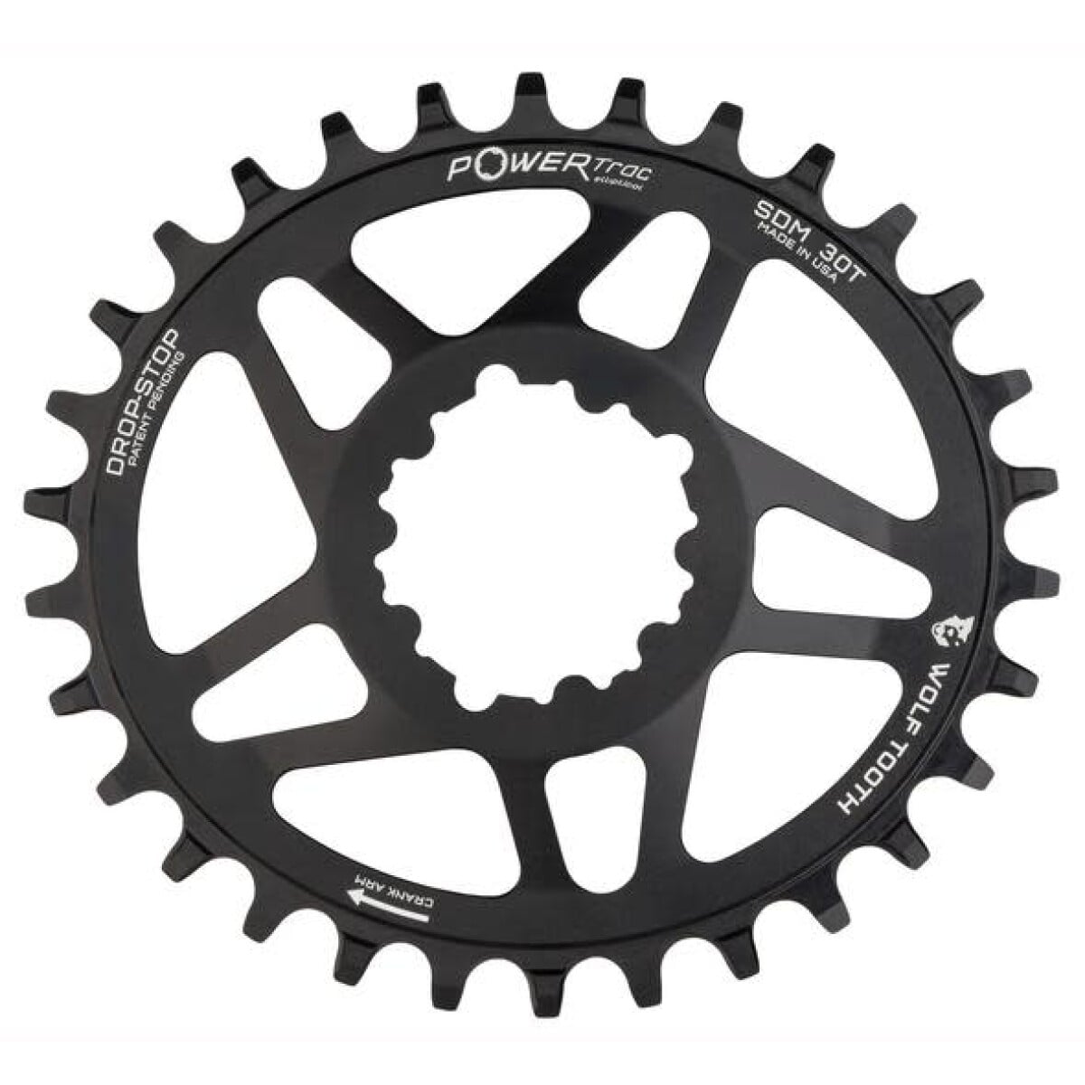 yd8l6oyhddnjhghtdvun.jpg Image of Wolf Tooth Oval Direct Mount SRAM 3-bolt Chainring