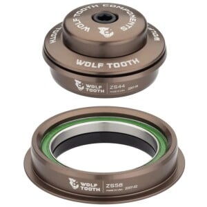 Image of Wolf Tooth Premium Complete Tapered Zero Stack Headset ZS44/ZS56 Espresso