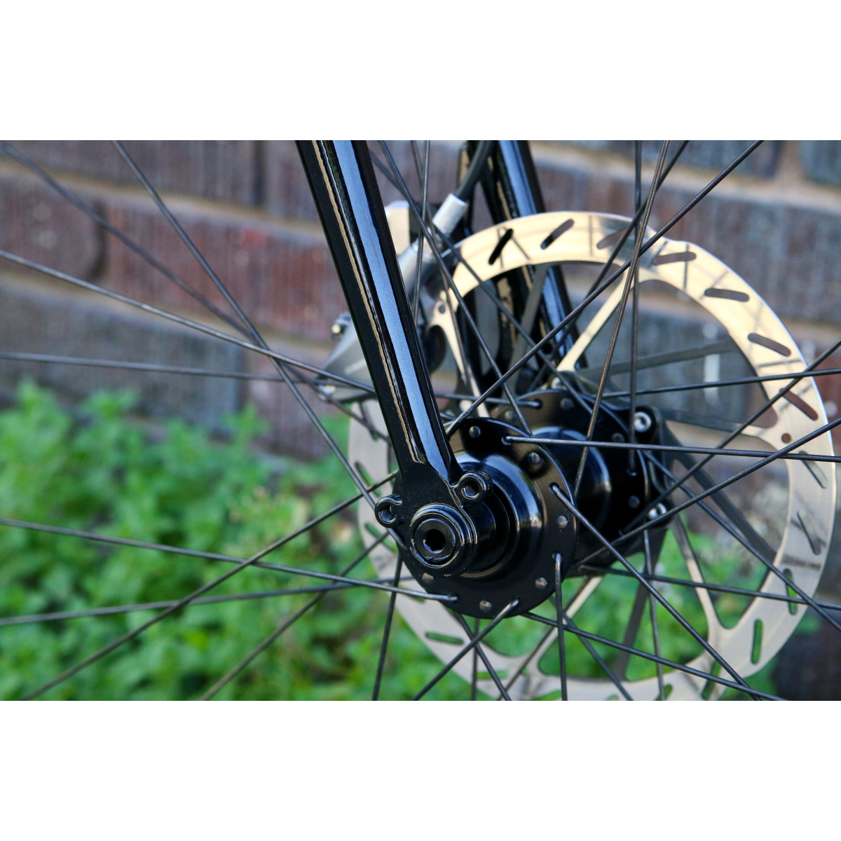 Image of Wilde Dark Star Future Proof Steel Fork Sparkle Black