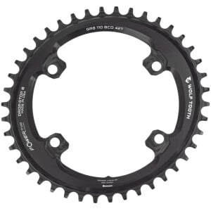Image of Wolf Tooth Oval 110 BCD Asymmetric 4-Bolt Chainrings for Shimano GRX Cranks