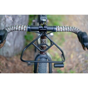 Image of 7Roads Nest Steerer Front Rack Black (Bag Support - 4kg Max)