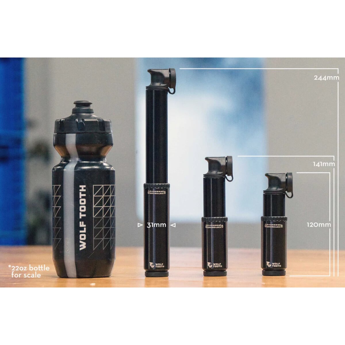 Image of Wolf Tooth EnCase Pump for Clik Valve