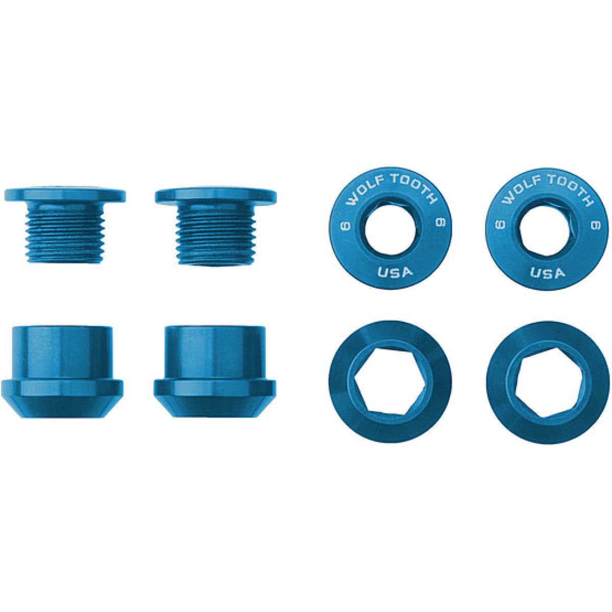 Image of Wolf Tooth 1x Chainring Bolts and Nuts