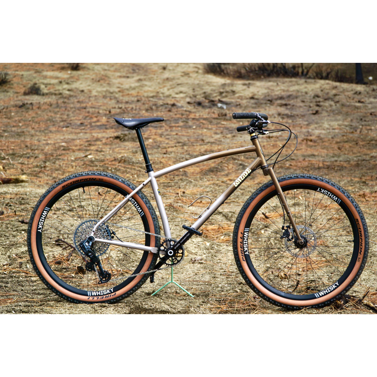 Image of Wilde Supertramp Dirt Champagne Frameset