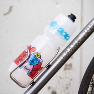 Image of Blue Lug Rokkaku Boywater Bottle (clear)
