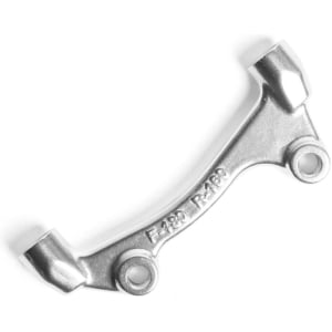 Image of Blue Lug Dia-Compe Disc Brake Adapter F180/R160 silver
