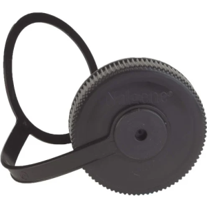 Image of Nalgene Replacement Loop-Top Cap Black 63mm (Wide Mouth)