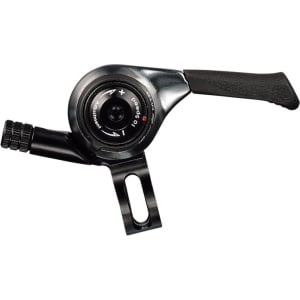 Image of microSHIFT Thumb Shifter SL-M10 10 Speed Mountain Double/Triple Shimano DynaSys Black (pair)