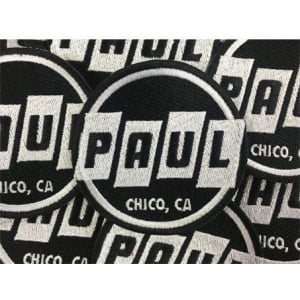 Image of Paul Components Iron On Patch