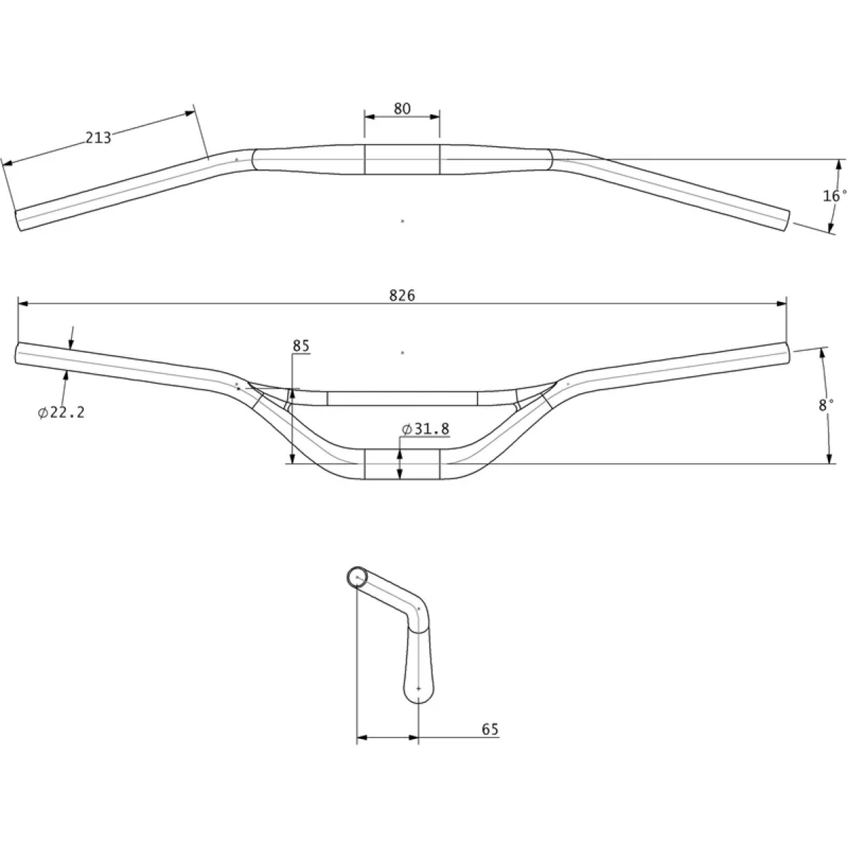 Image of Teravail Moonstone Carbon Handlebar