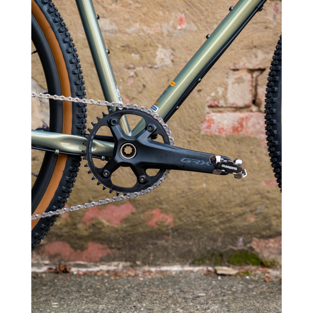 Image of Wilde Rambler Green Shimmer GRX 12 Speed House Build