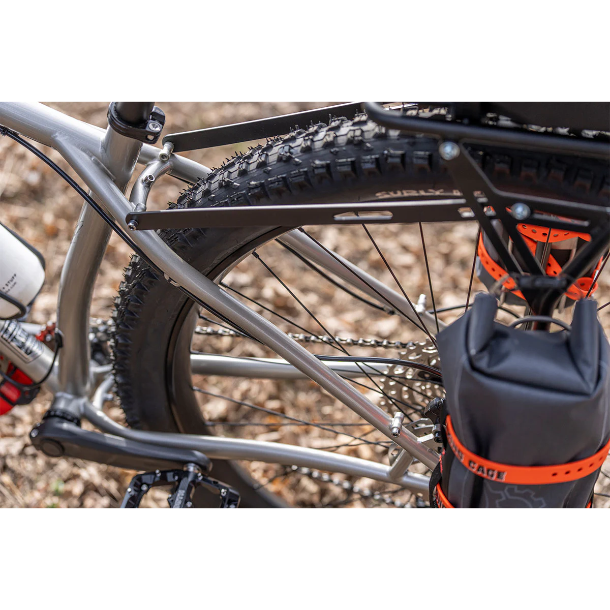 Image of Surly Krampus Bike Salmon Skin Silver