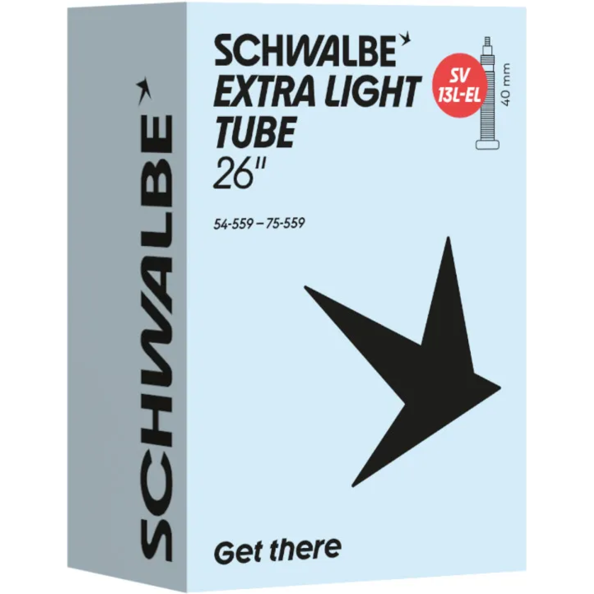Image of Schwalbe Tube SV13L Extra Light 26" x 2.10-3.00"