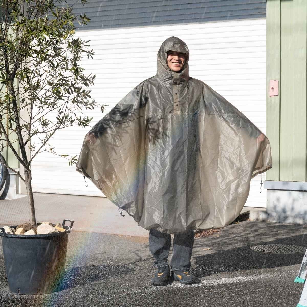 Image of Blue Lug Fairweather Packable Rain Poncho